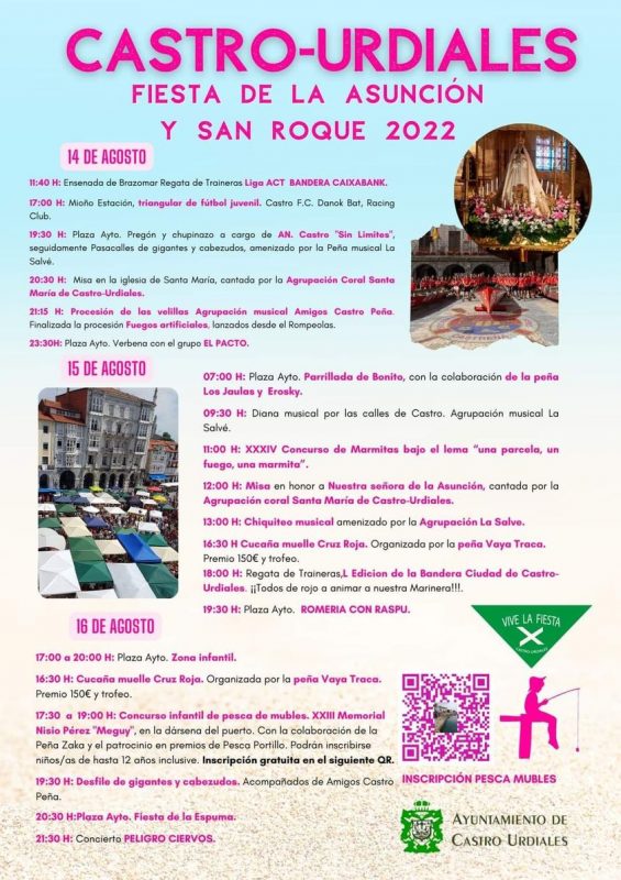 Fiesta de la Asunción y San Roque 2022 - Castro-Urdiales