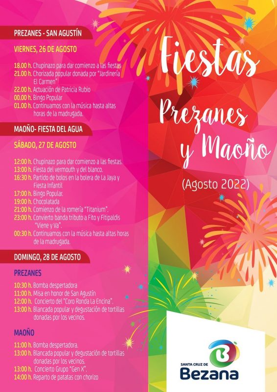 Fiestas Prezanes y Maoño 2022