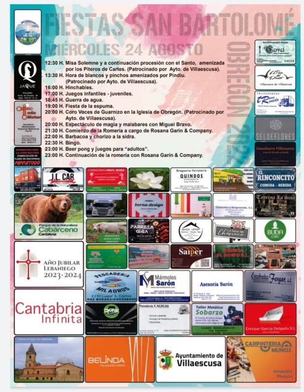 Fiestas de San Bartolomé 2022 - Obregon