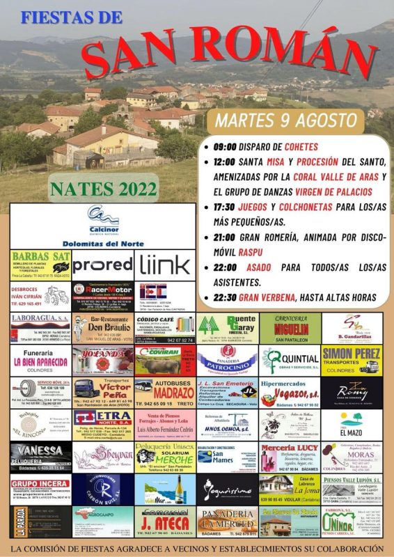 Fiestas de San Román 2022 - Nates