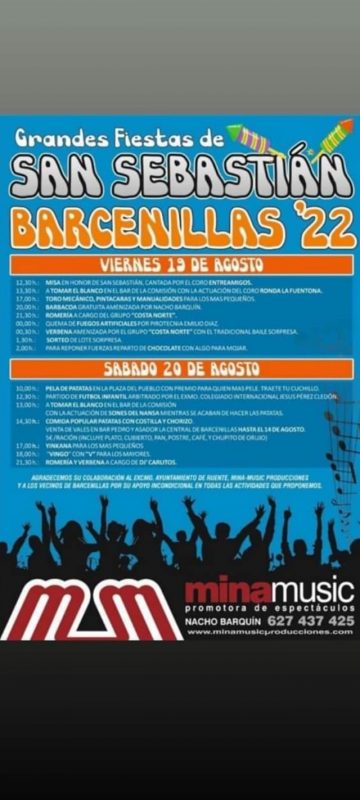 Grandes Fiestas de San Sebastian 2022 - Barcenillas