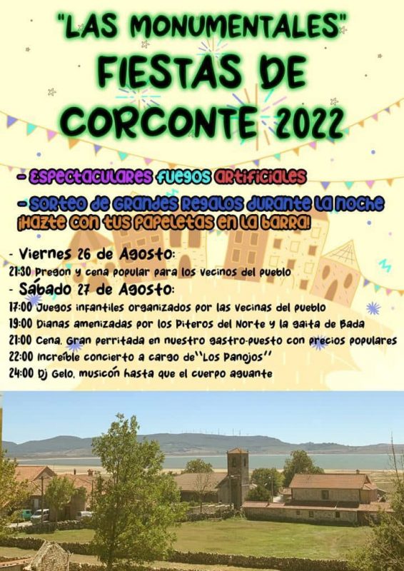 Las Monumentales Fiestas de Corconte 2022
