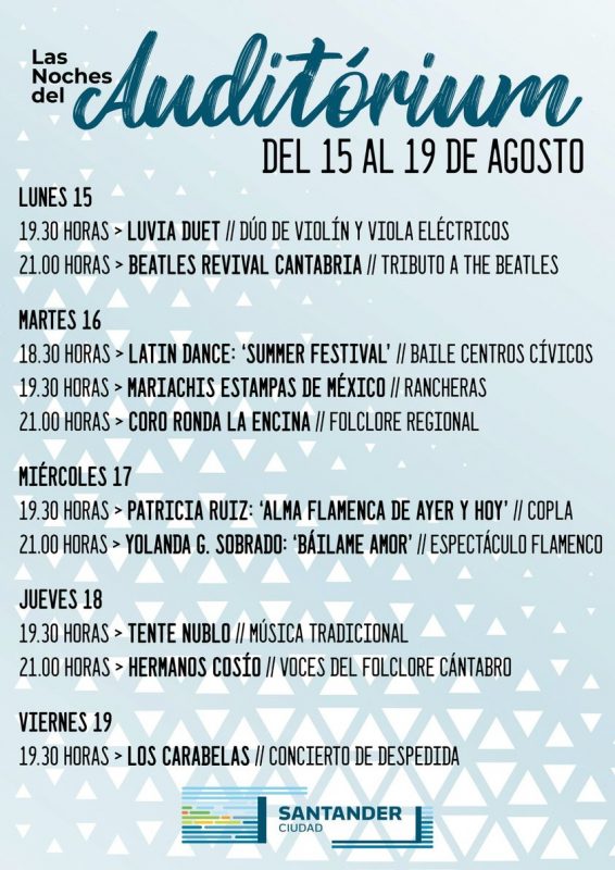 Las Noches del Auditorium 2022