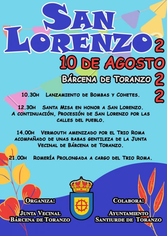 Fiestas de San Lorenzo 2022 – Bárcena de Toranzo
