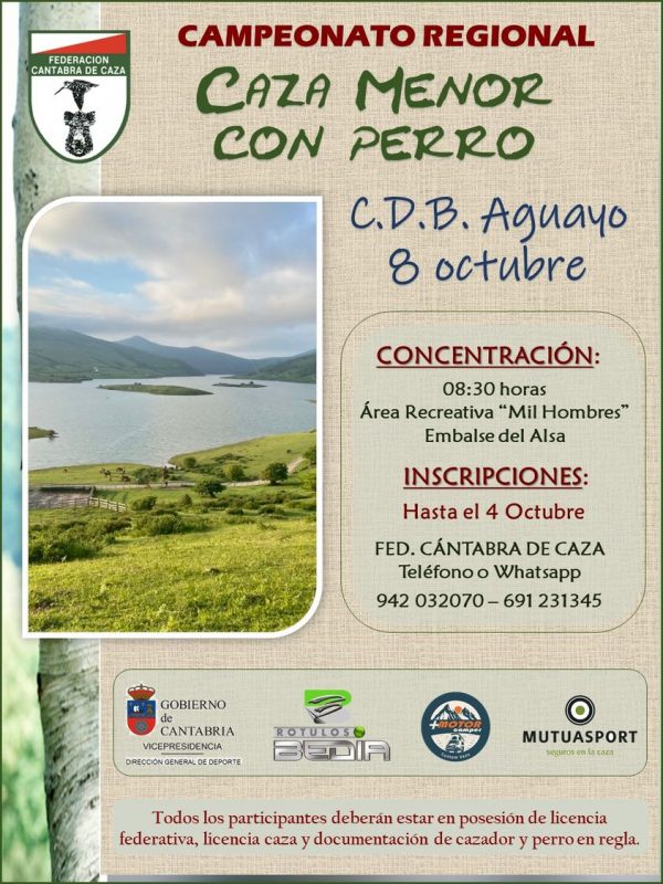 Campeonato Regional de Caza Menor con Perro