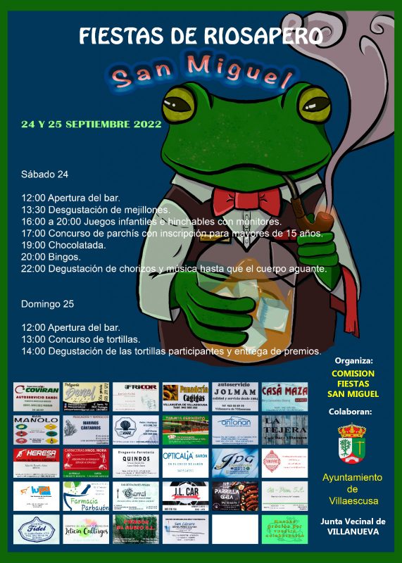 Fiestas de Riosapero 2022 – San Miguel