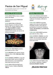 Fiestas de San Miguel 2022 – Miengo