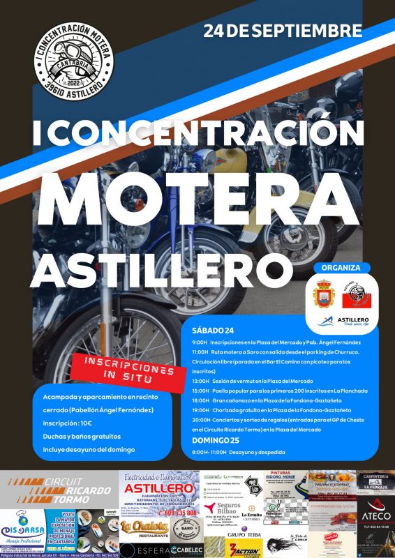 I Concentración Motera Astillero