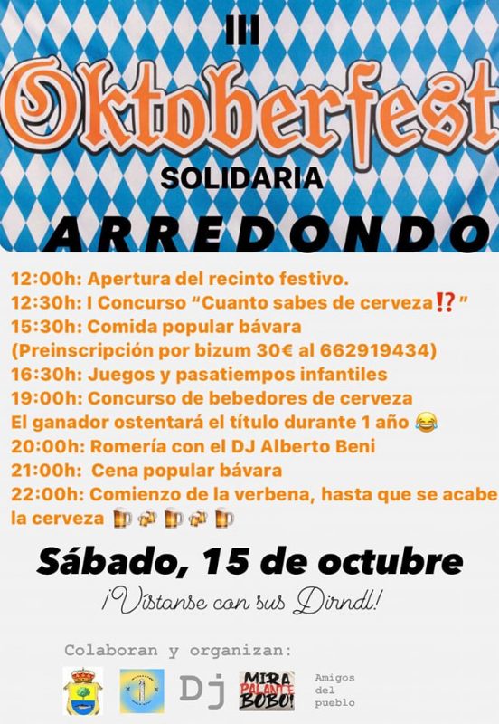 Oktoberfest Solidaria 2022 – Arredondo