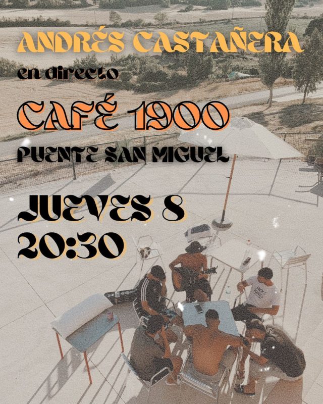 Concierto de Andrés Castañera en Café 1900