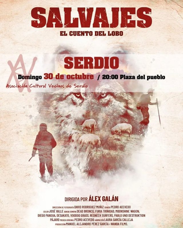 Película Salvajes – 30 Octubre