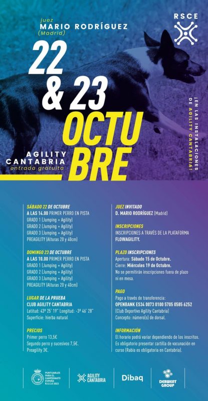 Agility Cantabria 22 - 23 Octubre