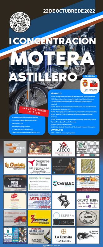 Concentración motera Astillero