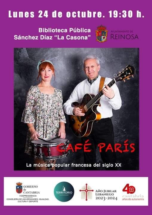 Concierto Café de París – 24 Octubre