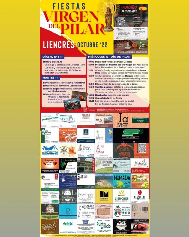 Fiestas de la Virgen del Pilar 2022 – Liencres