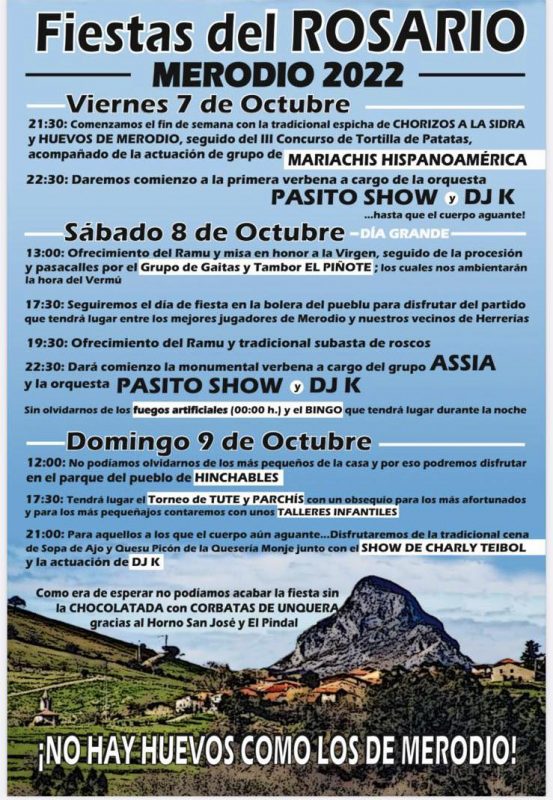 Fiestas del Rosario 2022 - Merodio