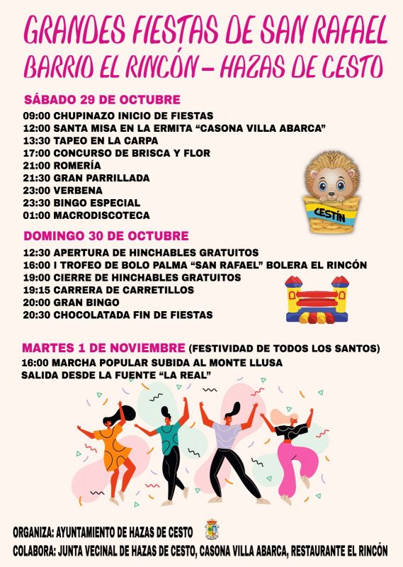 Grandes Fiestas de San Rafael 2022 - Hazas de Cesto