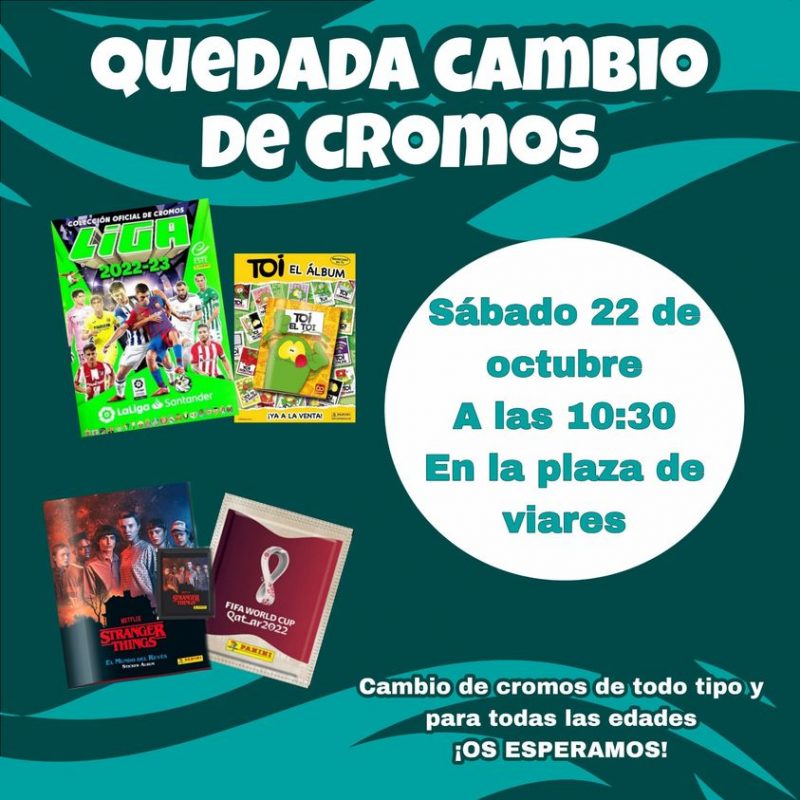 Quedada Cambio de Cromos - 22 Octubre