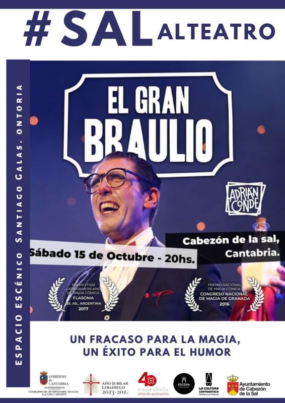 Teatro – El Gran Braulio – 15 Octubre