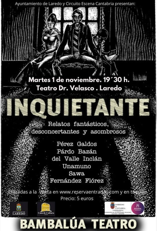 Teatro para Adultos – Inquietante  – 1 Noviembre