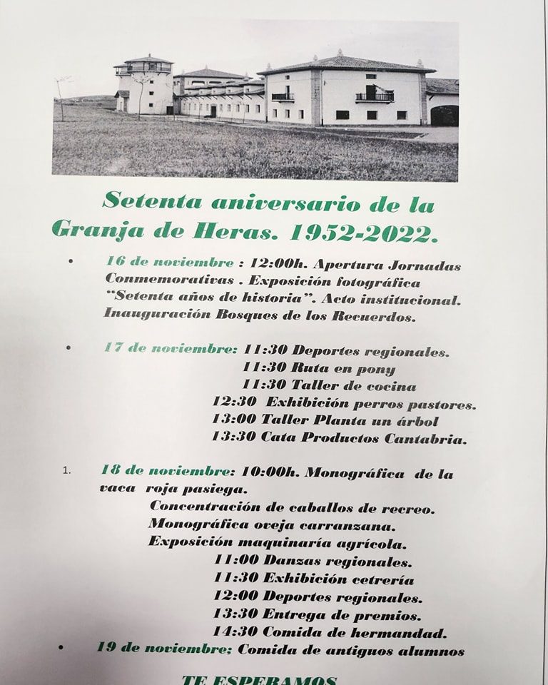70 Aniversario – La Granja de Heras