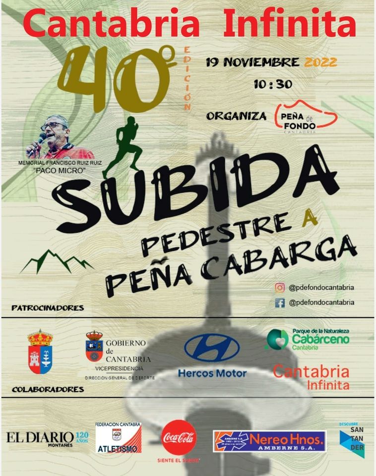 40 Subida Pedestre a Peña Cabarga 2022