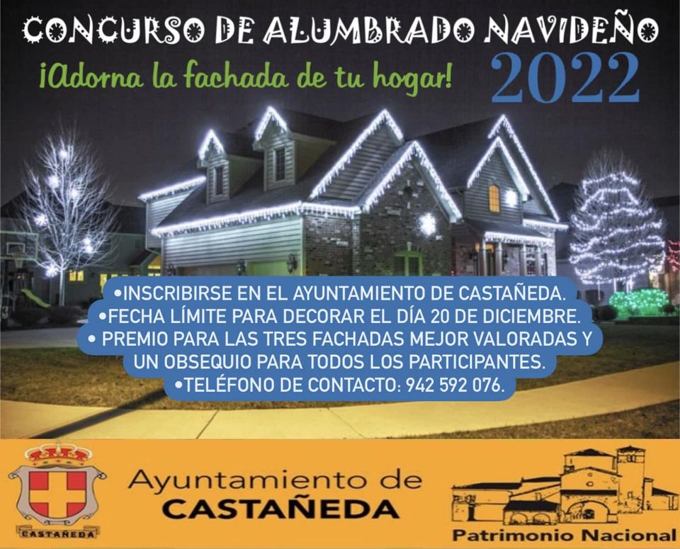 Concurso Alumbrado Navideño – Castañeda