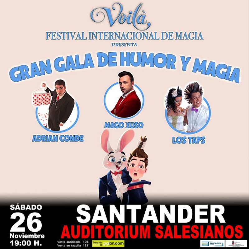 Gran Gala de Humor y Magia - 26 Noviembre