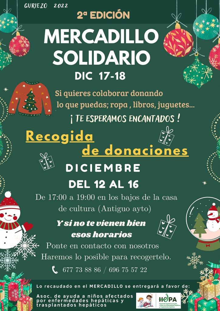 Mercadillo Solidario 2022 – Guriezo