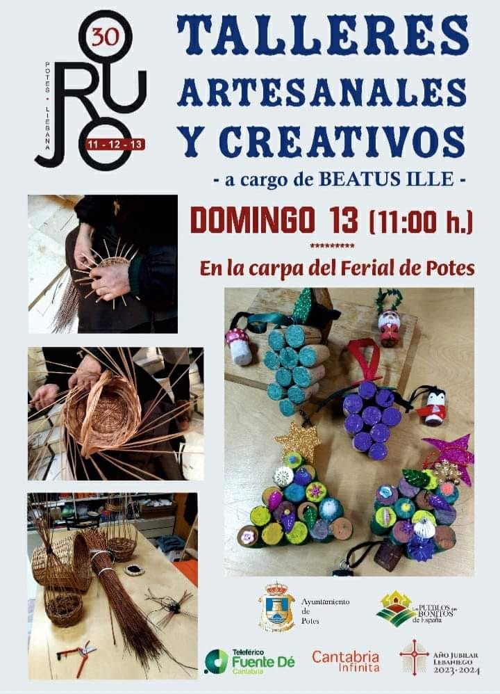 Talleres Artesanos y Creativos – 13 Noviembre