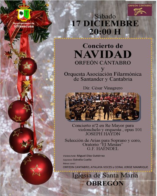 concierto de Navidad – Villaescusa