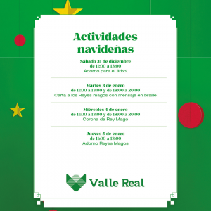 Actividades Navideñas Valle Real 2022