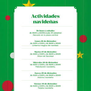Actividades Navideñas Valle Real 2022