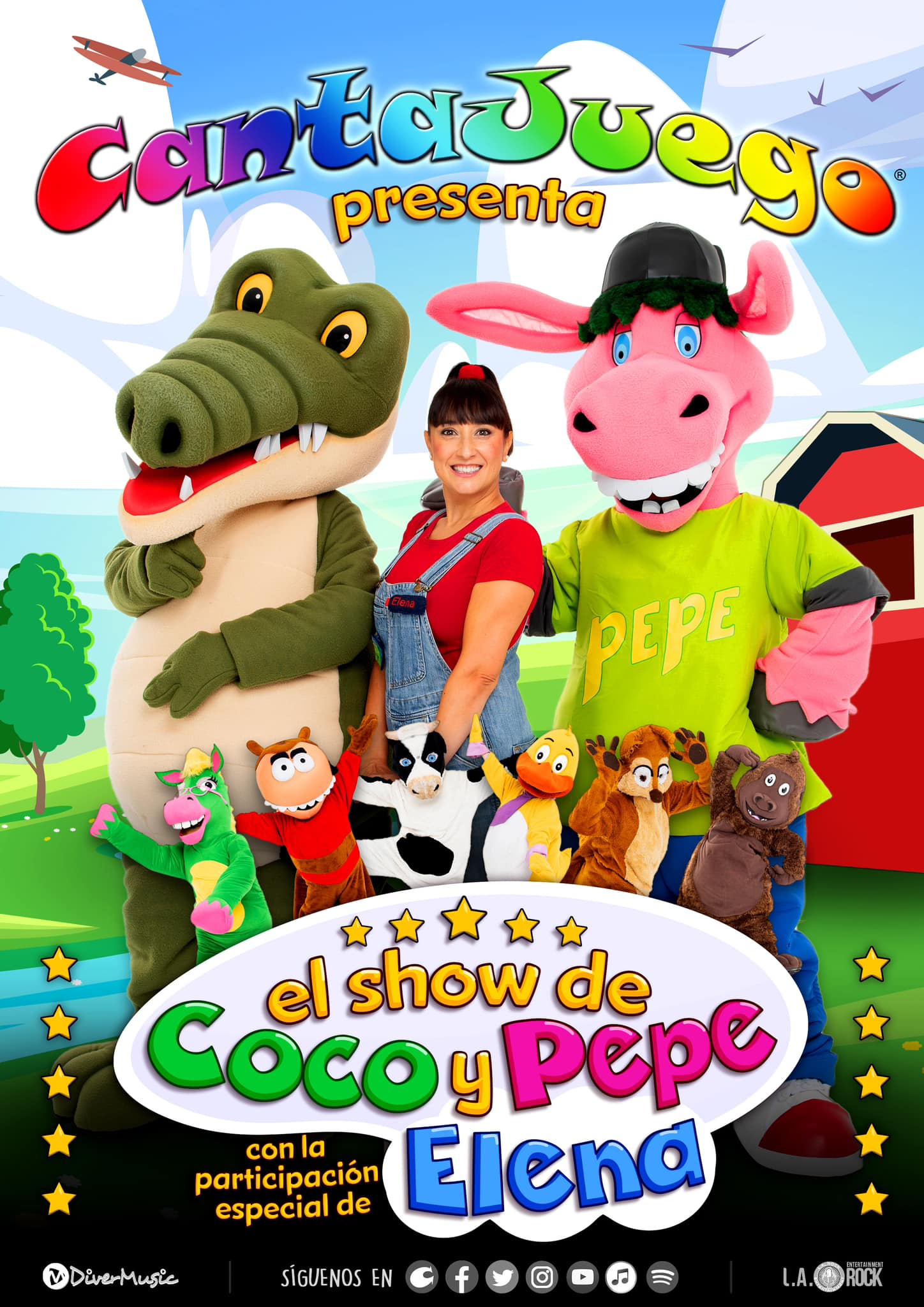 Cantajuego “EL SHOW DE COCO Y PEPE”