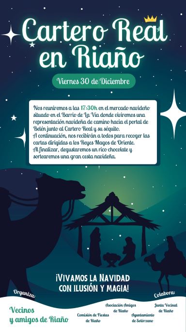 Cartero Real 2022 – Riaño