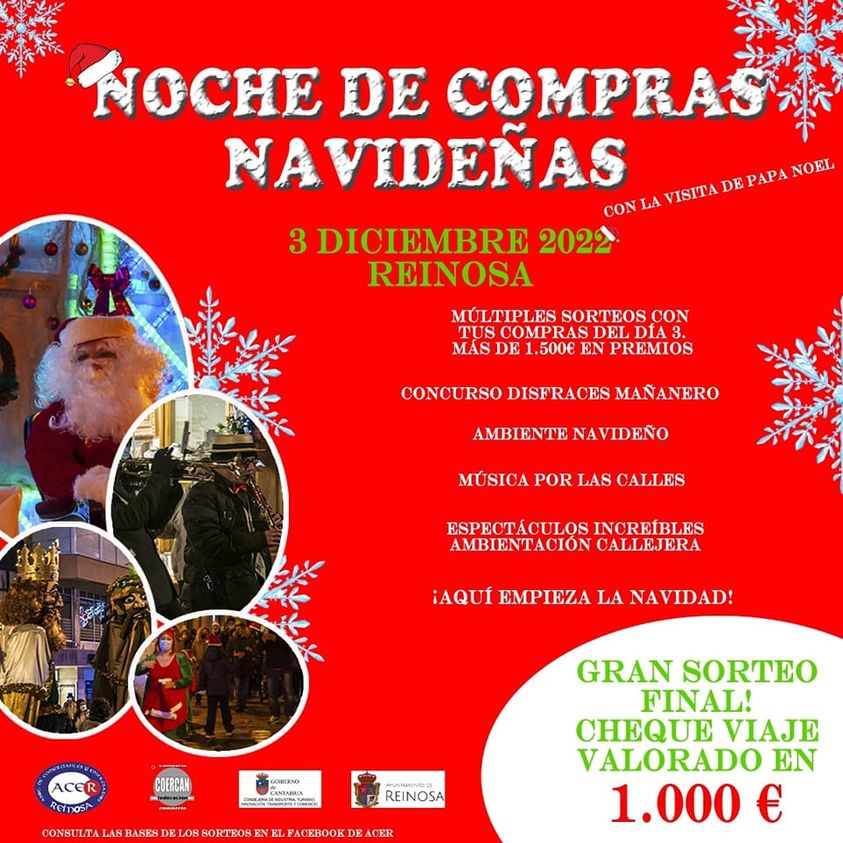 Noche de Compras Navideñas - 3 Diciembre