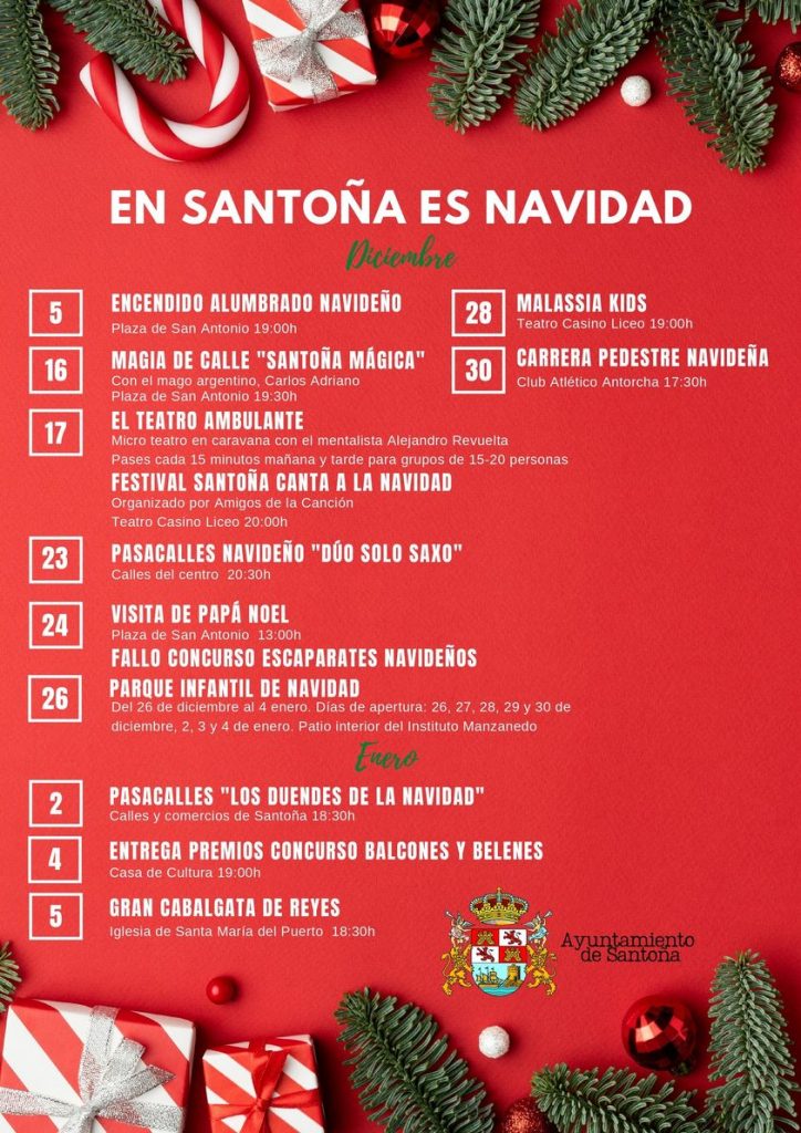 Programación Navidad 2022 – Santoña