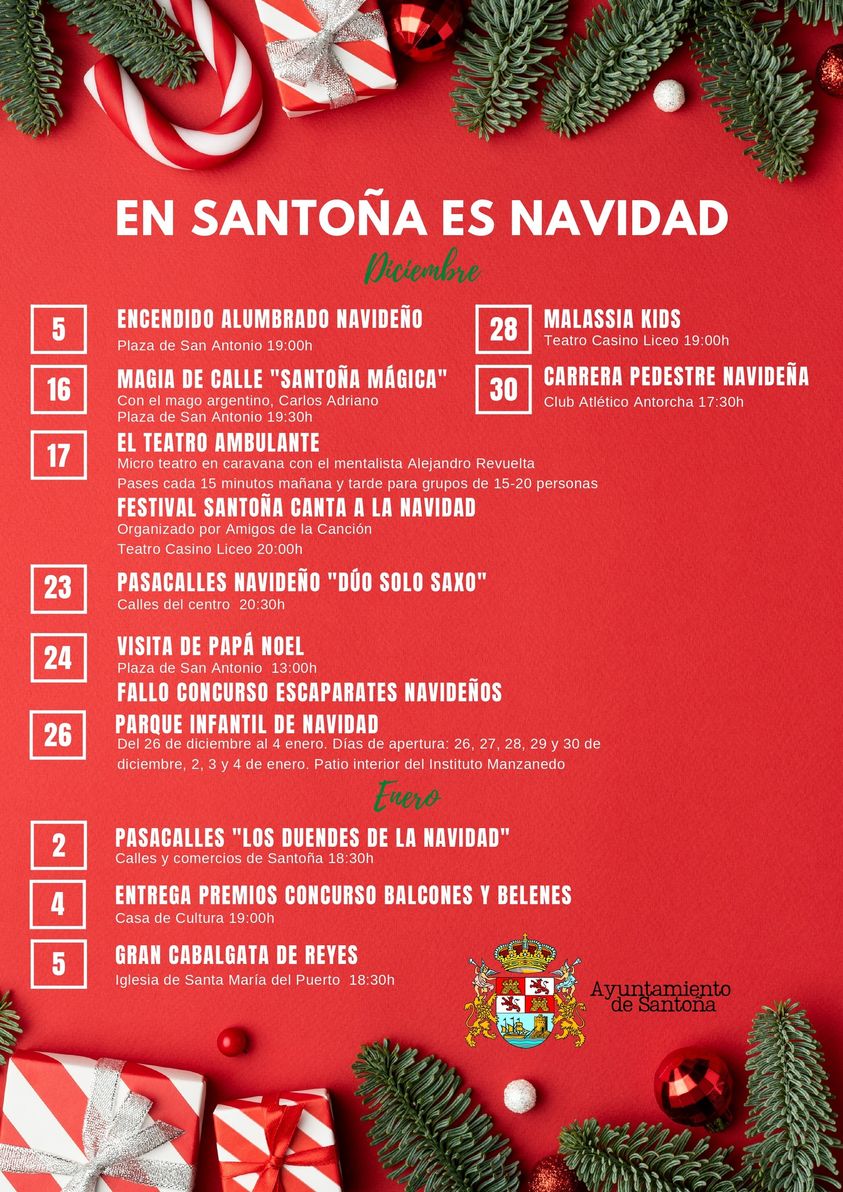 Programación Navidad 2022 - Santoña