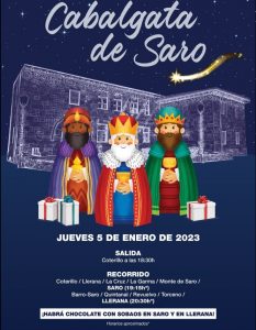 Cabalgata de Reyes 2023 – Saro