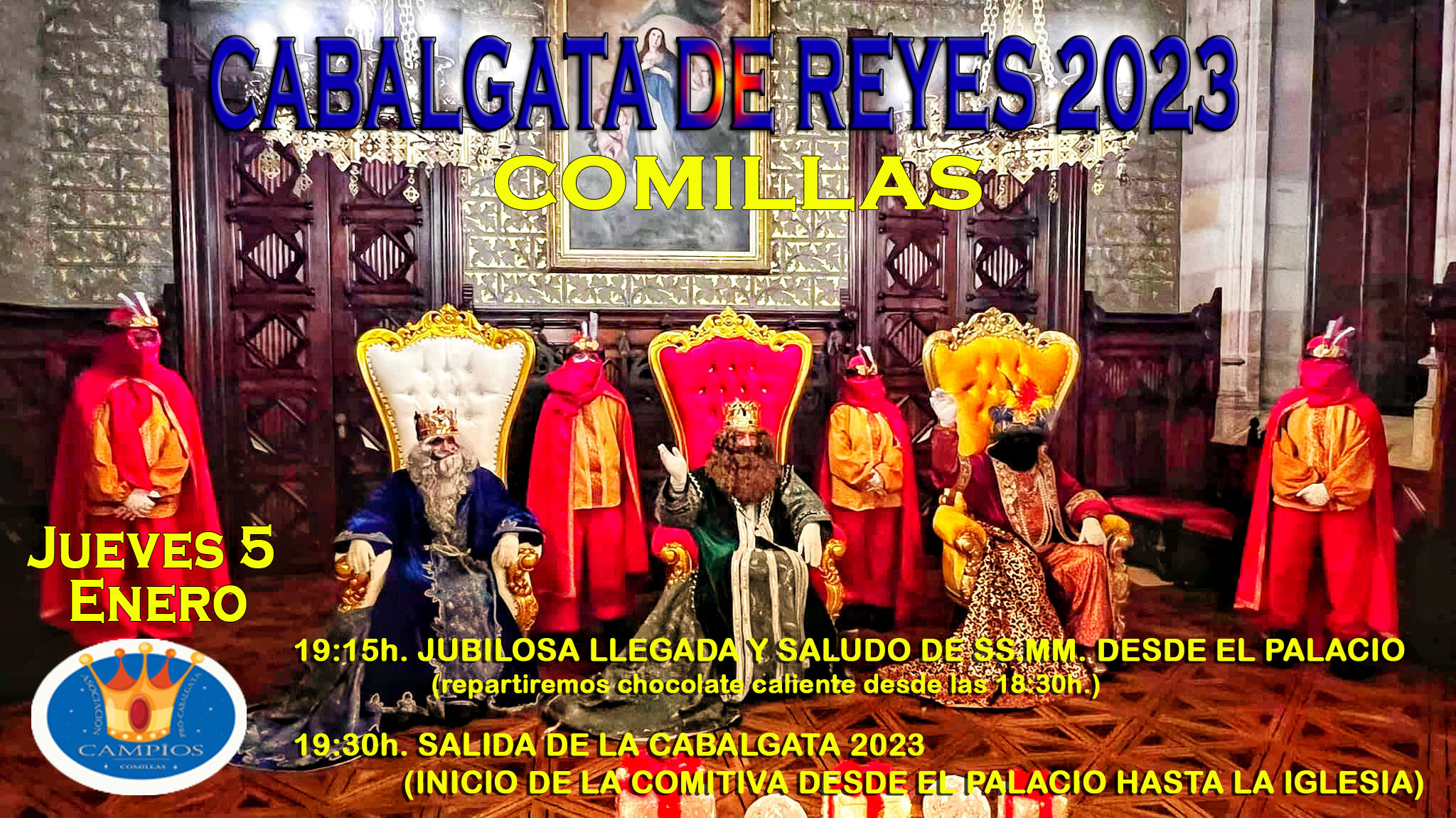 Cabalgata de Reyes 2023 – Comillas