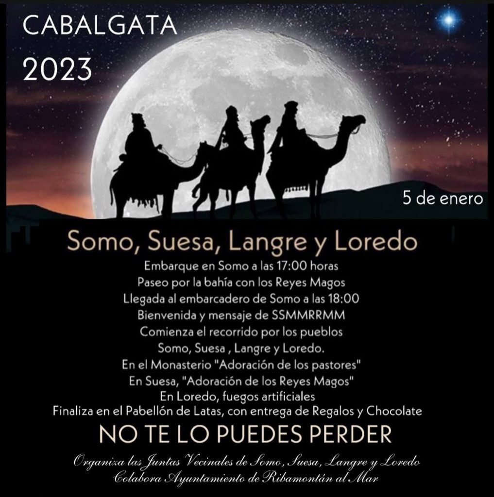 Cabalgata de Reyes 2023 – Somo – Suesa – Langre – Loredo