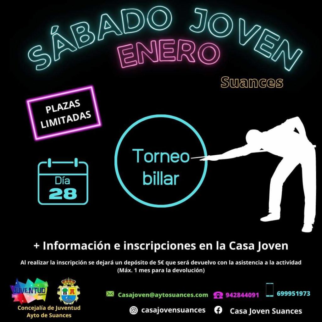 Torneo de Billar – 28 Enero