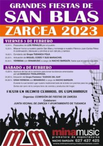 Grandes Fiestas de San Blas 2023 - Zarcea