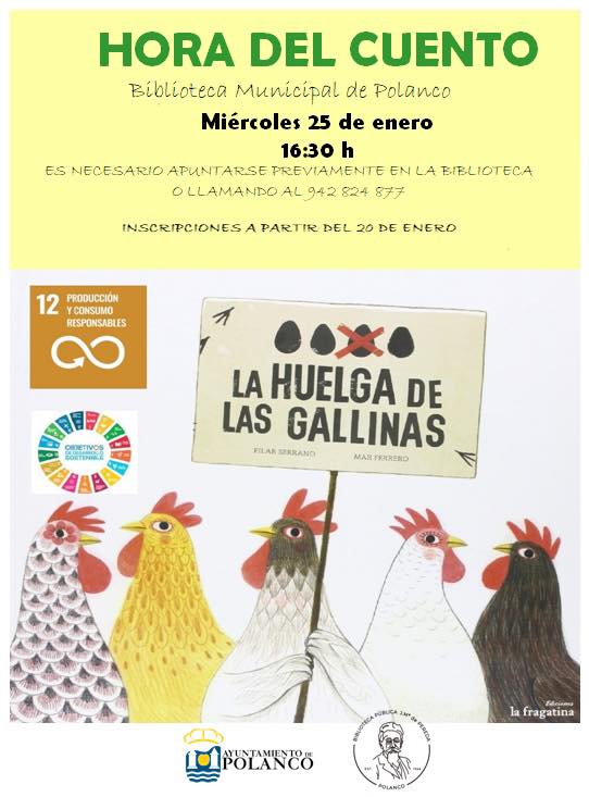 Hora del Cuento - La Huelga de las Gallinas