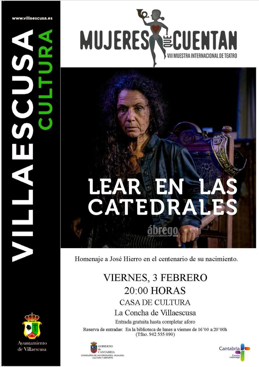 Lear en las Catedrales – 3 Febrero