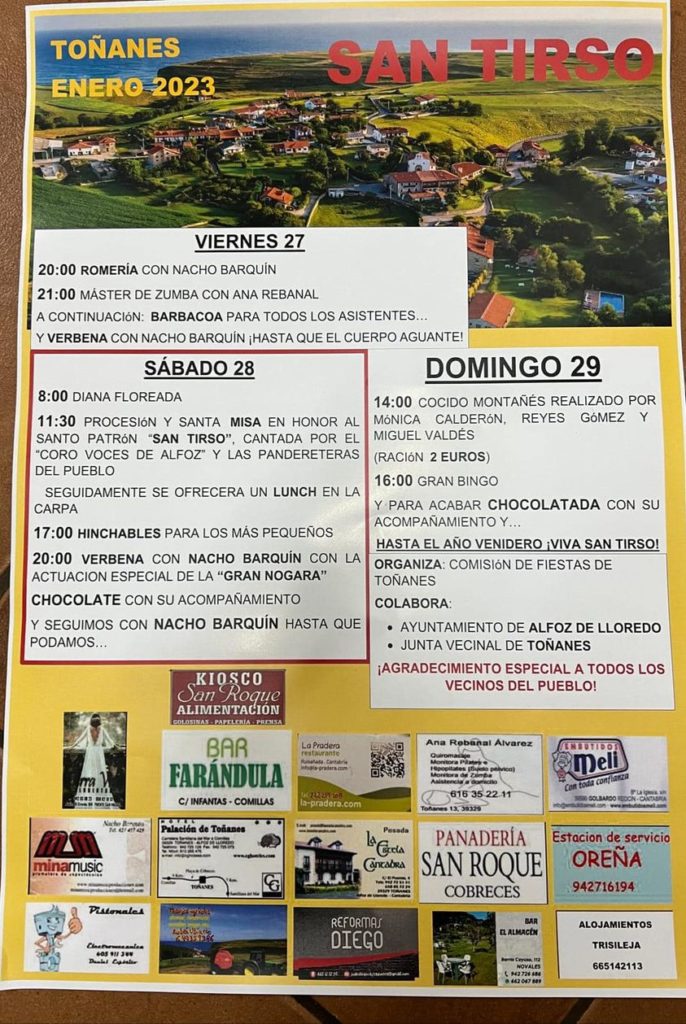 San Tirso 2023 – Toñanes