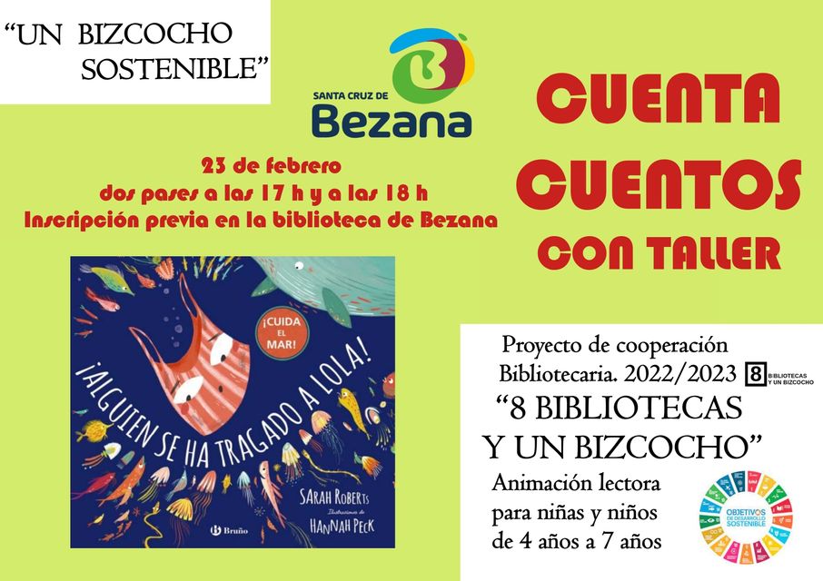 Cuentacuentos con Taller - 23 Febrero