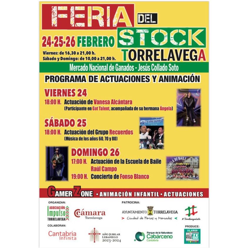 Feria Del Stock Torrelavega 2023 Miplanhoy Qué Hacer Hoy En Cantabria 6222