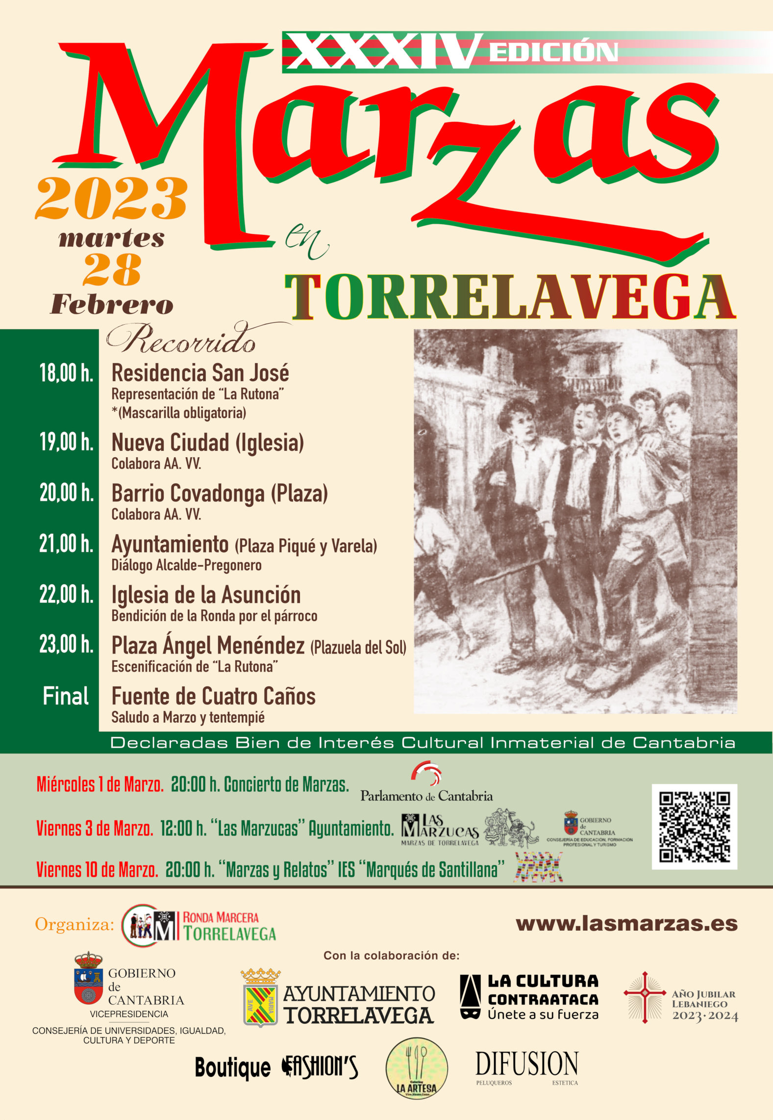 Noche de Marzas en Torrelavega – 28 Febrero
