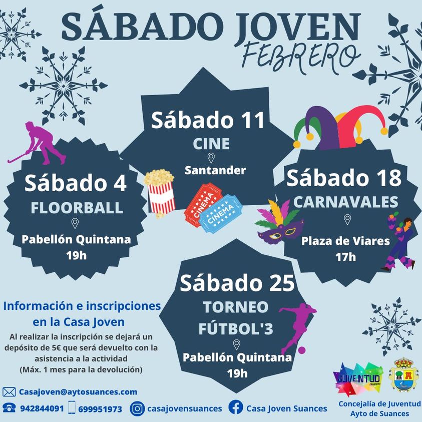 Sabado Joven Febrero 2023 – Suances